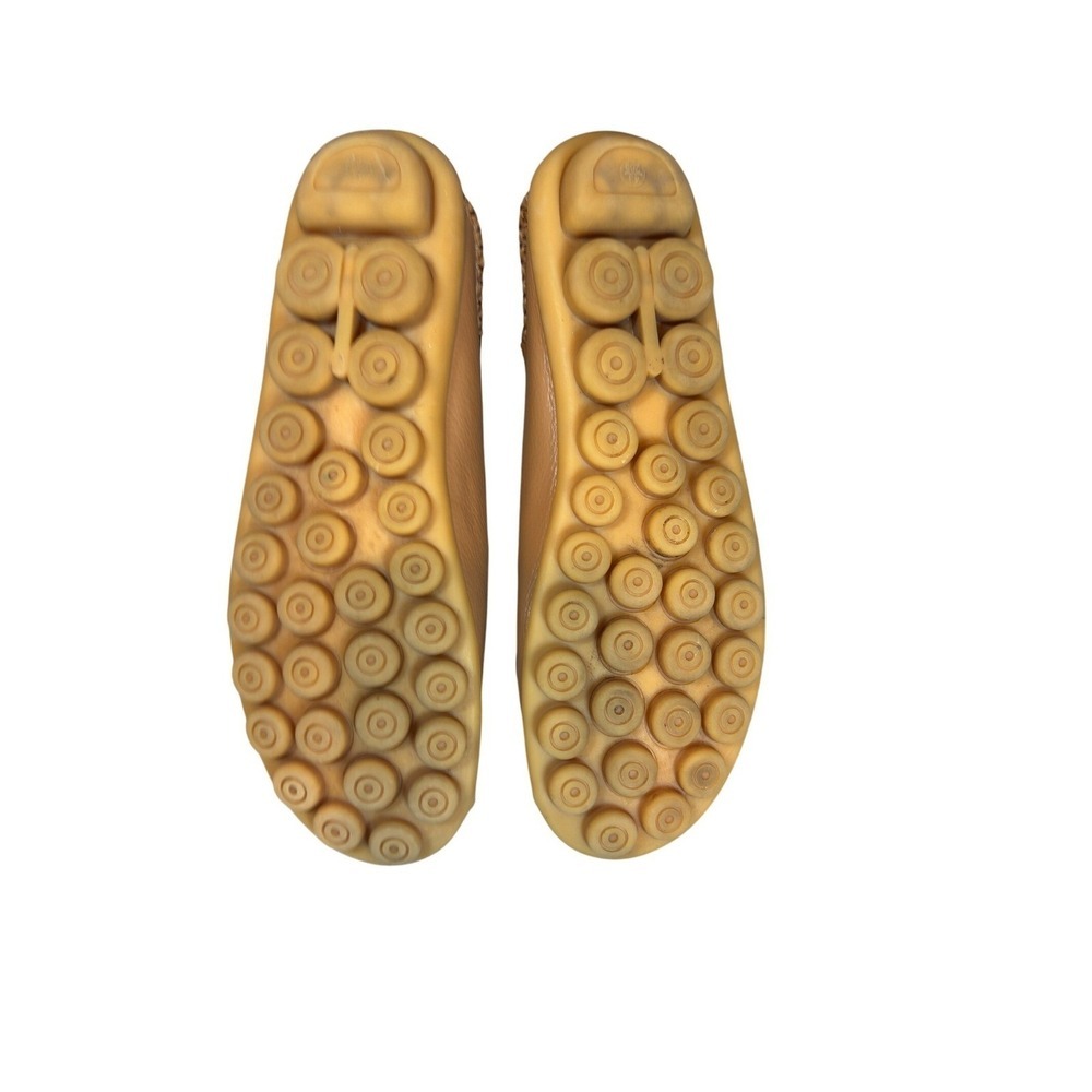 Venus Celia Camel Leather Moccasins Soft Sole Comfort Tan Loafers US 10.5 EU 43 - Picture 8 of 8